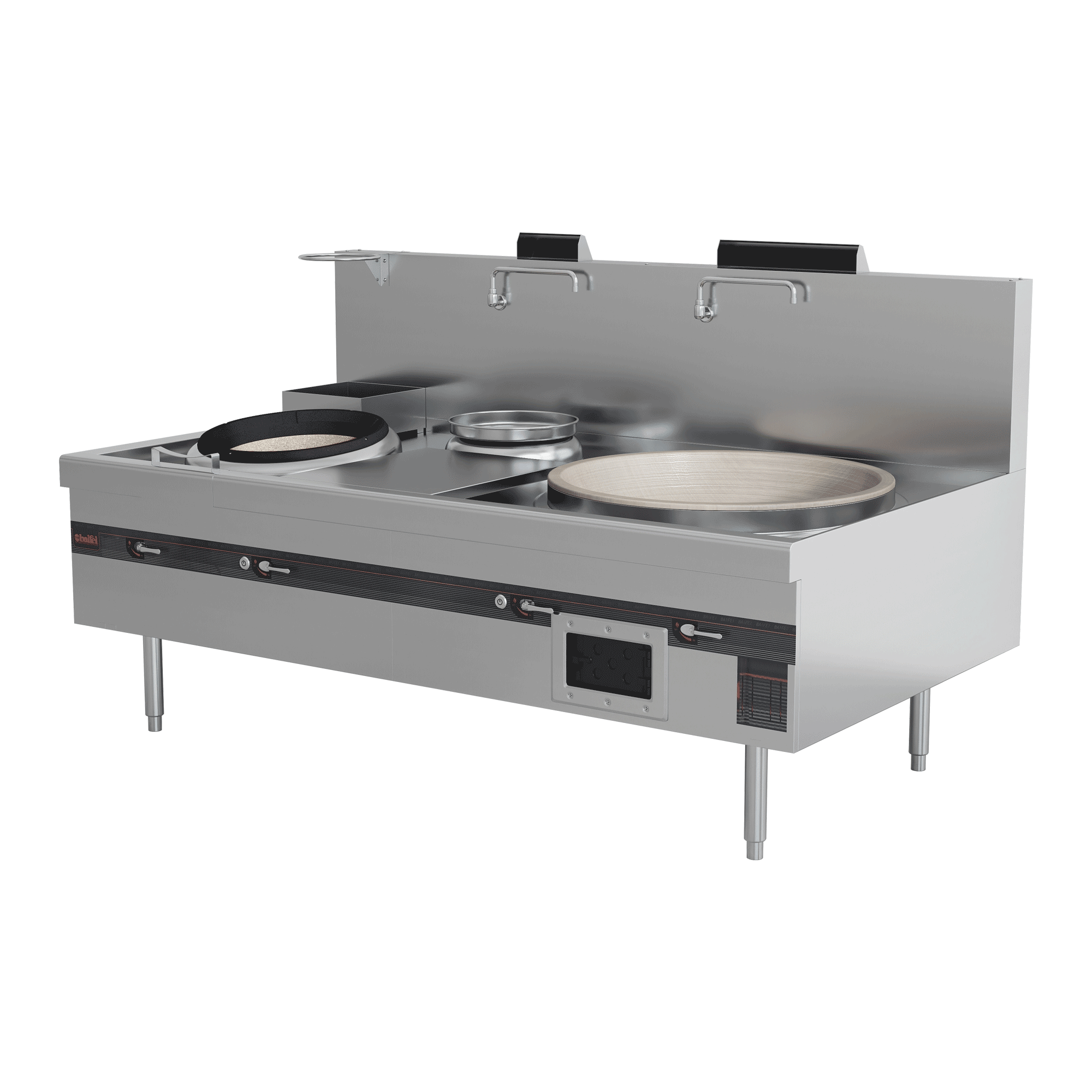 08燃气环保炒炉系列-燃气单头单尾连单大炒炉(电磁安全制) 08燃气环保炒炉系列-燃气单头单尾连单大炒炉(电磁安全制)