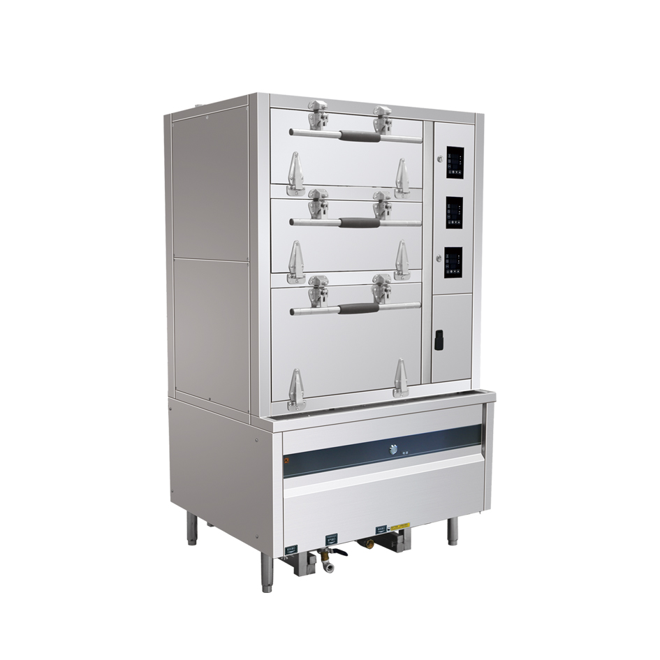 7 智能燃气节能三门海鲜蒸柜(微压款) 7 智能燃气节能三门海鲜蒸柜(微压款)