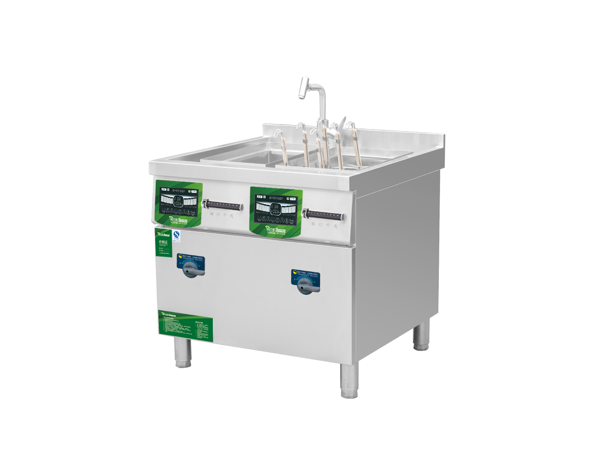 10 明档电磁煮面炉连汤炉 45-2 10 明档电磁煮面炉连汤炉 45-2