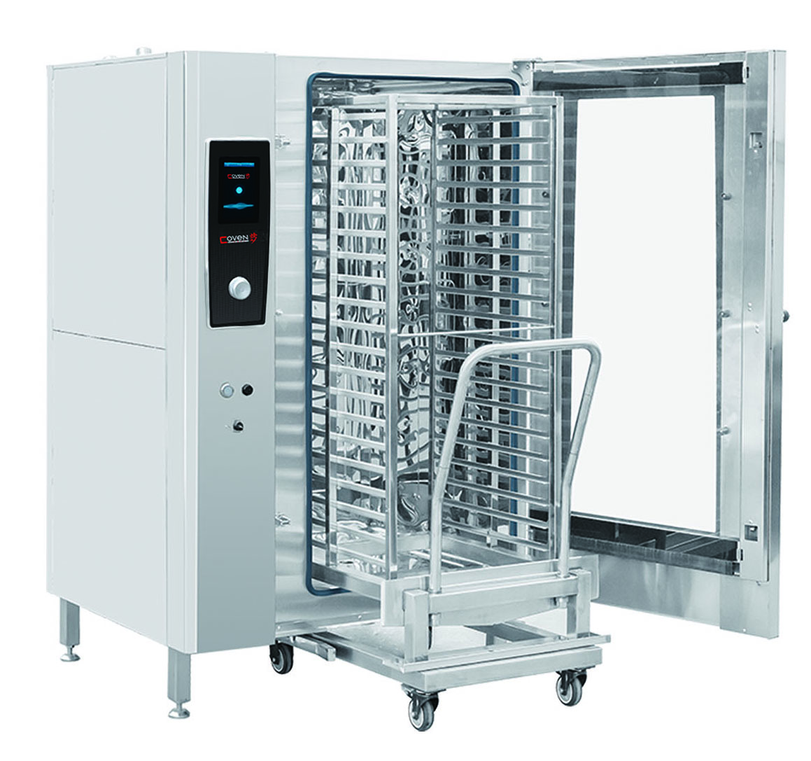 05 40盘带推车燃气触屏版万能蒸烤箱 05 40盘带推车燃气触屏版万能蒸烤箱