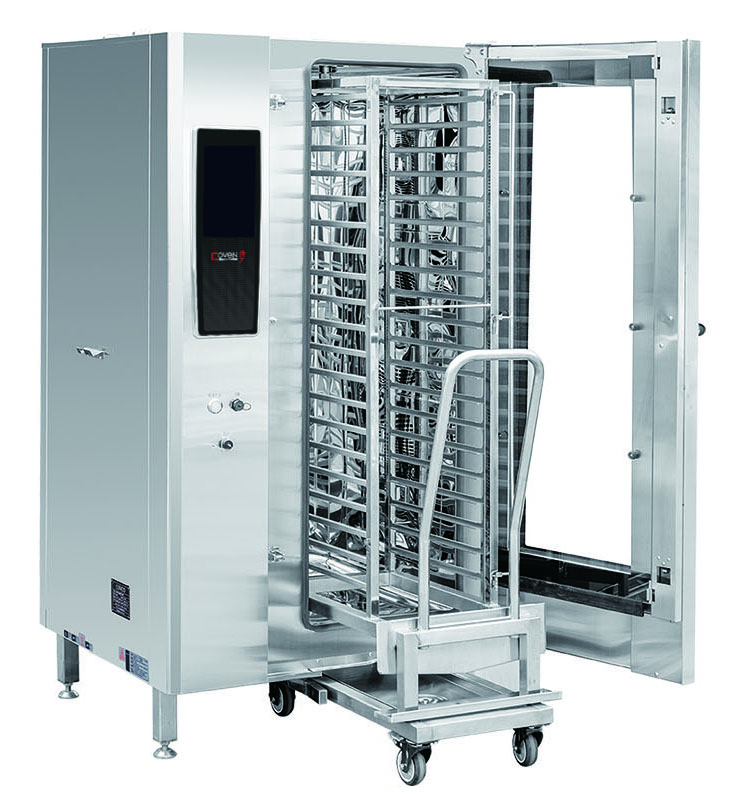 06 20盘带推车电热液晶版万能蒸烤箱 06 20盘带推车电热液晶版万能蒸烤箱