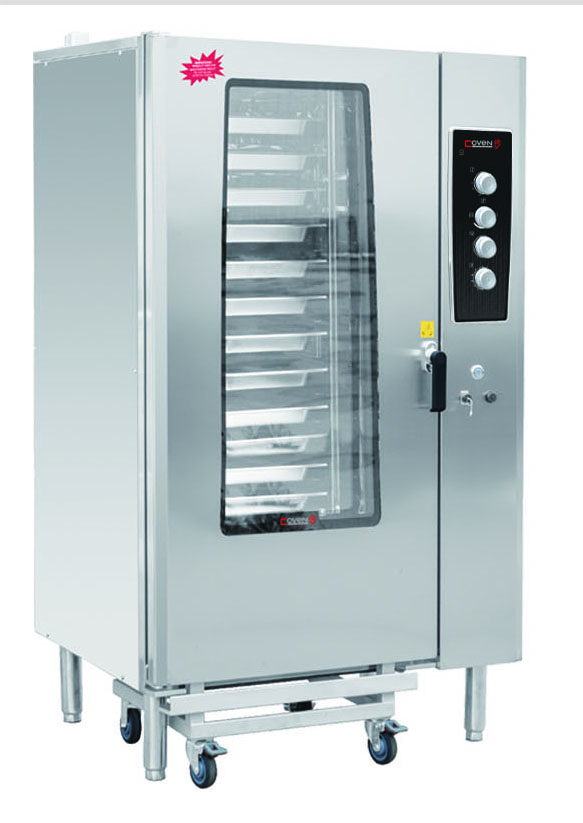 04 20盘带推车燃气机械版万能蒸烤箱 04 20盘带推车燃气机械版万能蒸烤箱